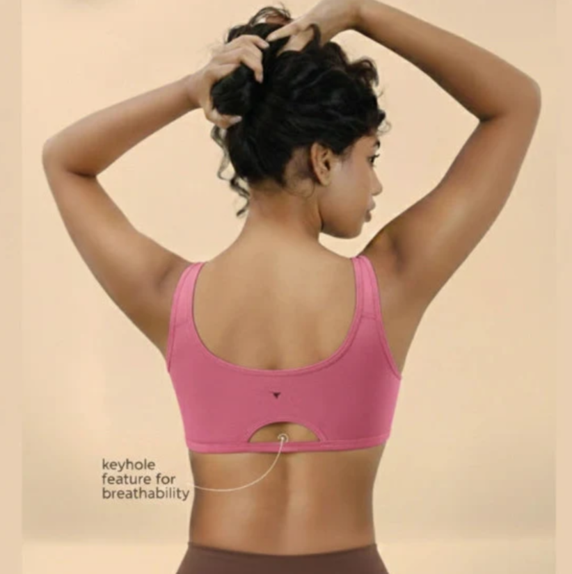 Buy_Blossom_Aesthetic_Bra_Non_Padded_Non_Wired_Slip_On_Bra_Rose Gold_3