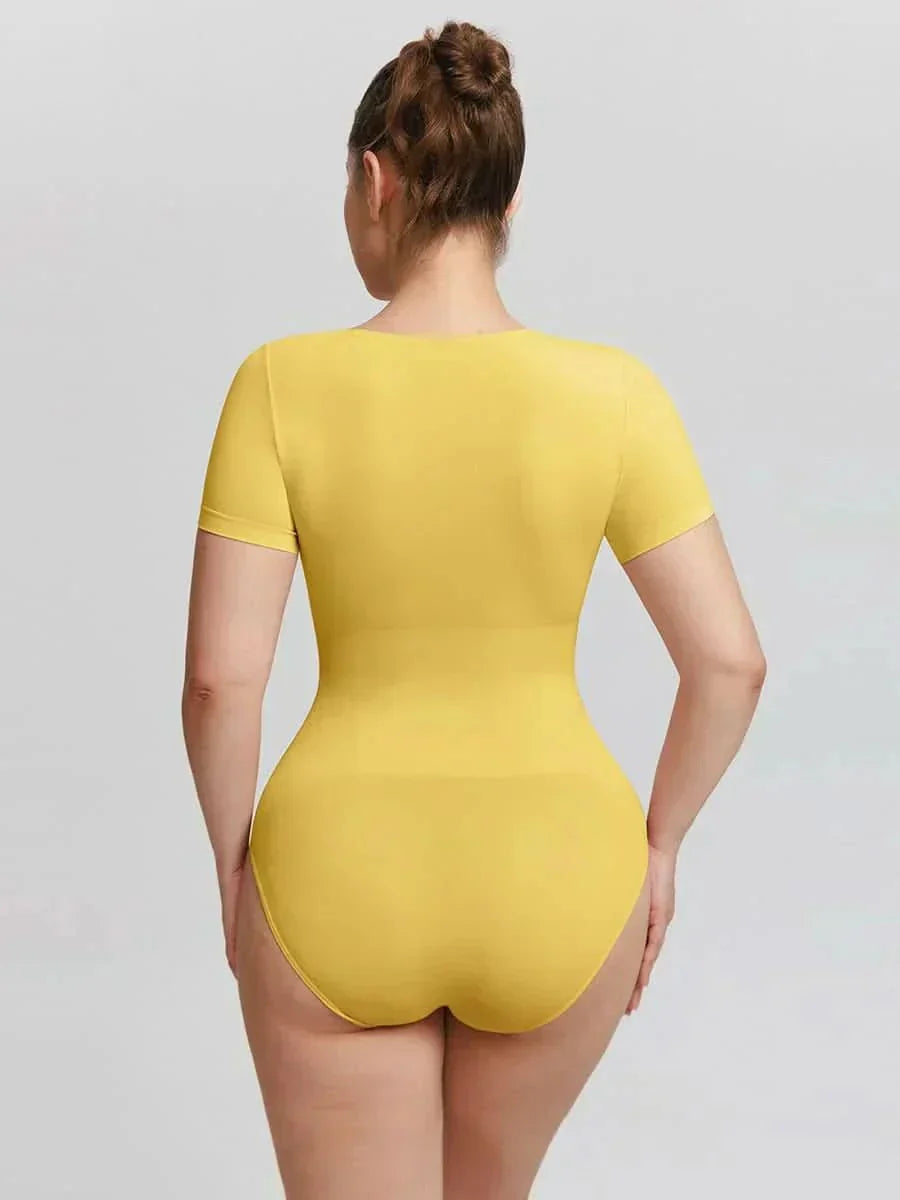 Seamless Buttery Soft Tummy Control Scoop Neck Bodysuit