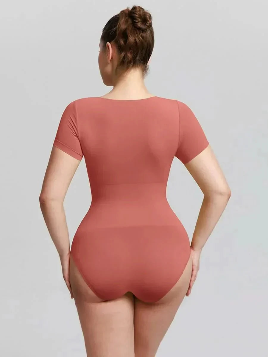 Seamless Buttery Soft Tummy Control Scoop Neck Bodysuit