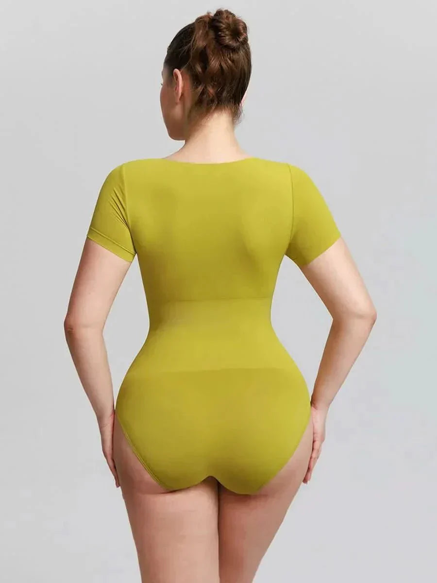 Seamless Buttery Soft Tummy Control Scoop Neck Bodysuit
