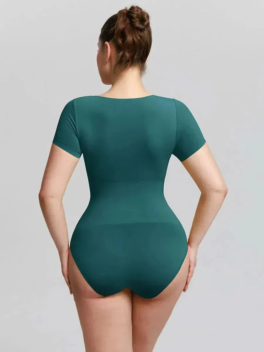 Seamless Buttery Soft Tummy Control Scoop Neck Bodysuit