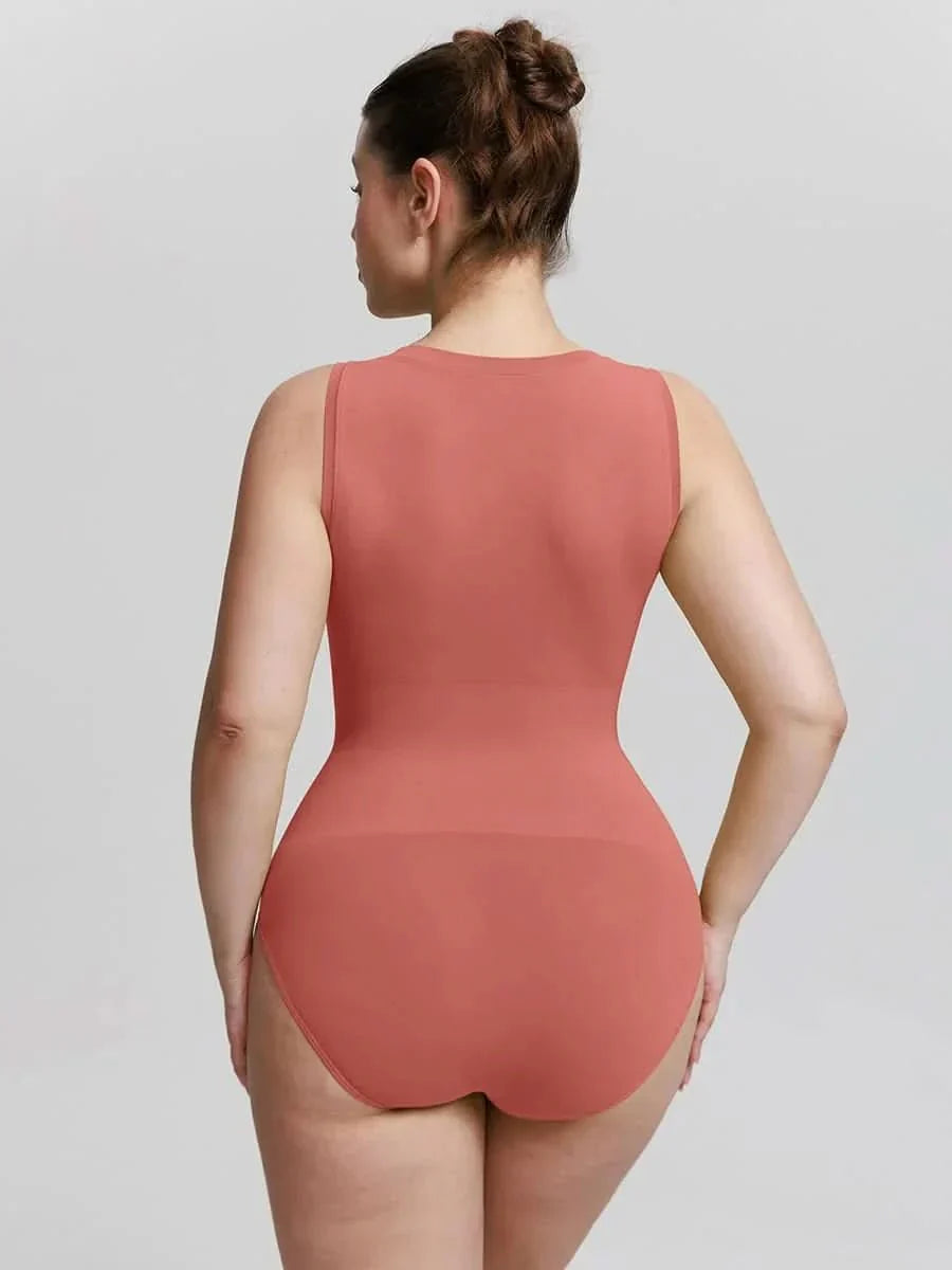 Seamless Buttery Soft Tummy Control Crew Neck Bodysuit