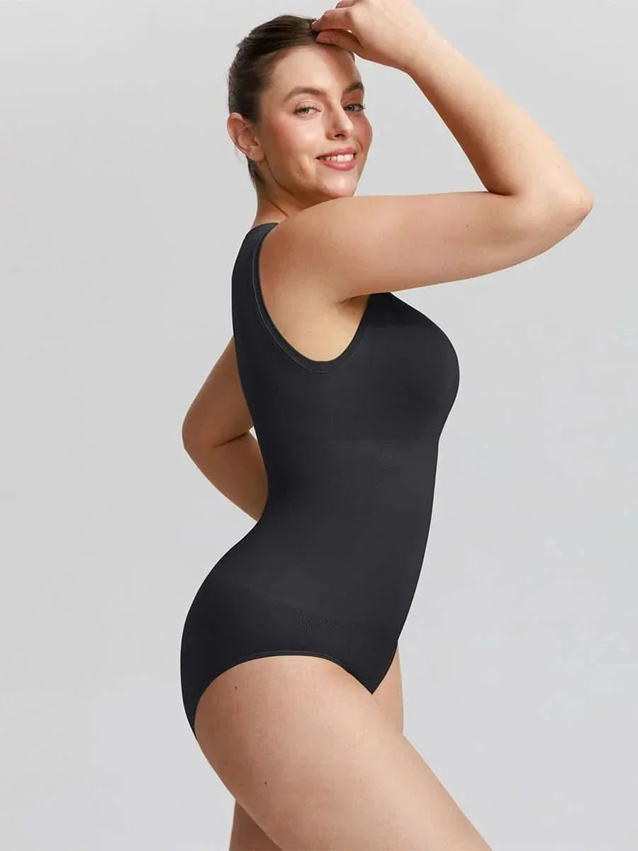 Seamless Buttery Soft Tummy Control Crew Neck Bodysuit