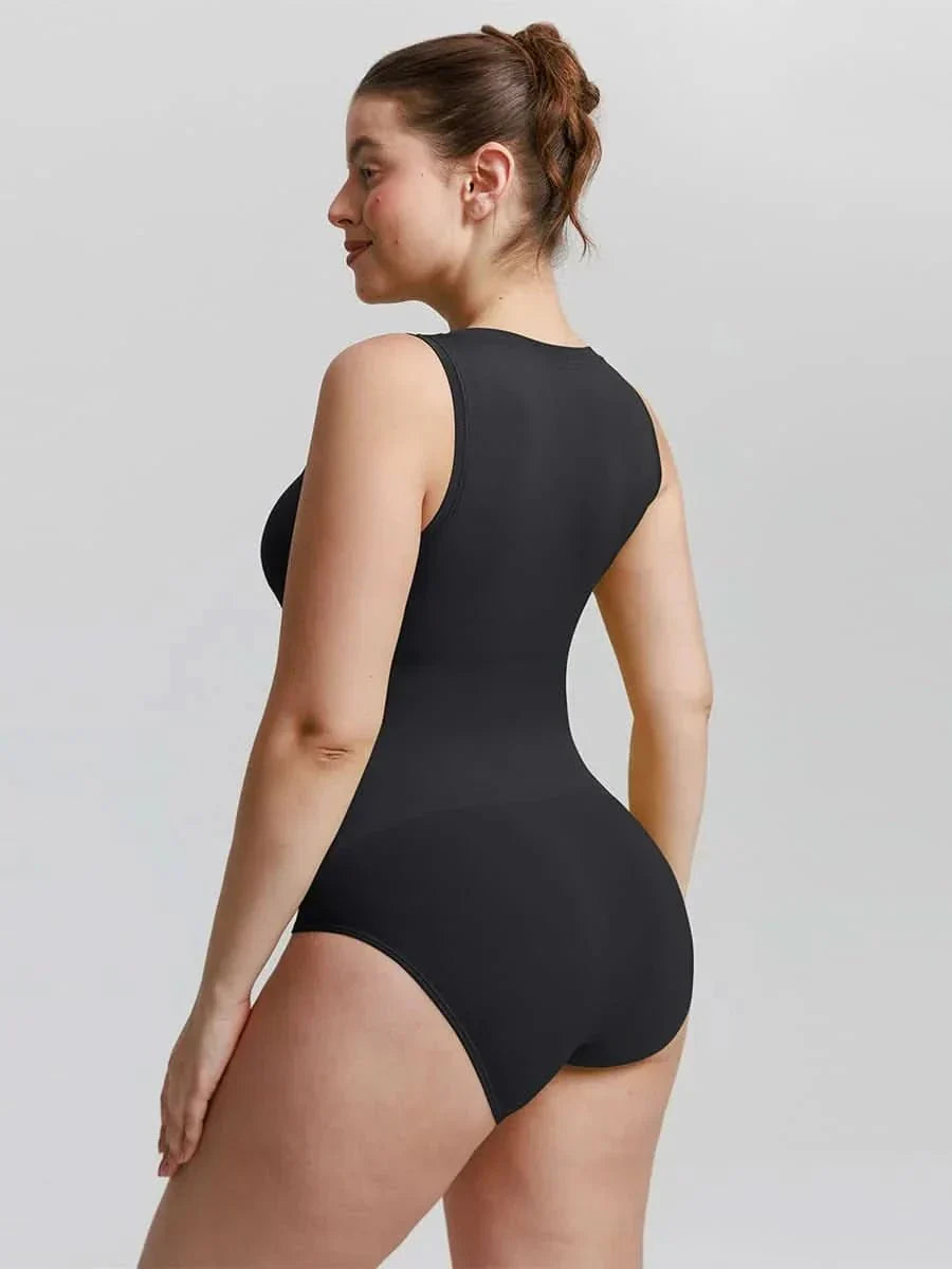 Seamless Buttery Soft Tummy Control Crew Neck Bodysuit