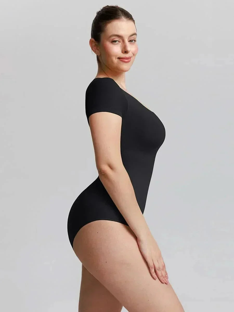 Seamless Buttery Soft Tummy Control Scoop Neck Bodysuit