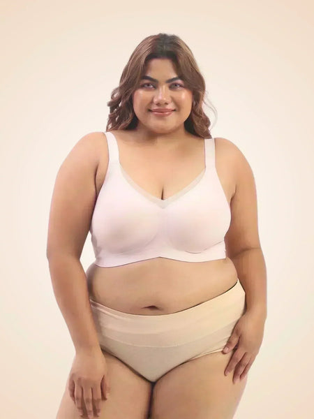 Bello – Wireless Pink Bra for Everyday Comfort