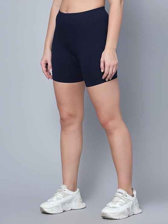 Women Mid Rise Sports Shorts