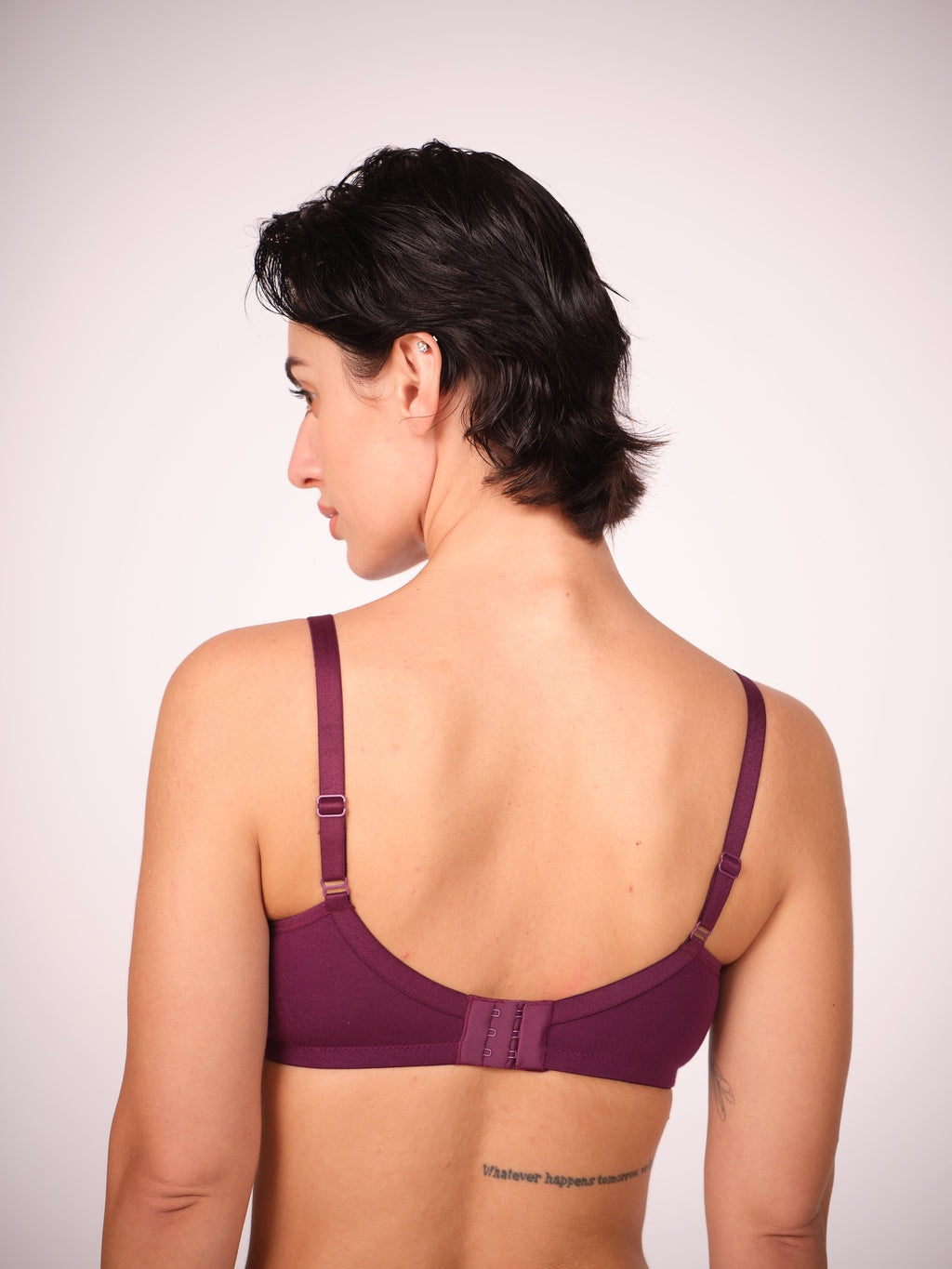 Lightly Padded T-Shirt Bra - Dark Purple