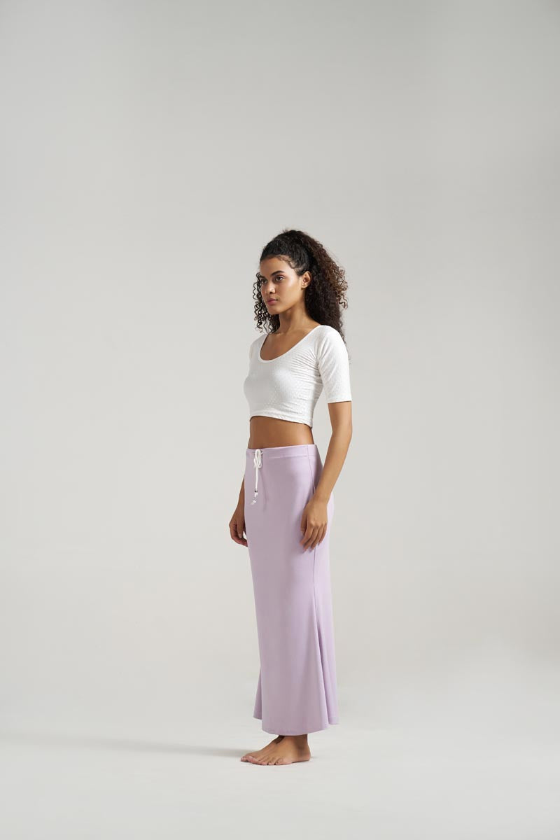 Munns & Mars Saree Shapewear Polyester Fish Cut - Levender