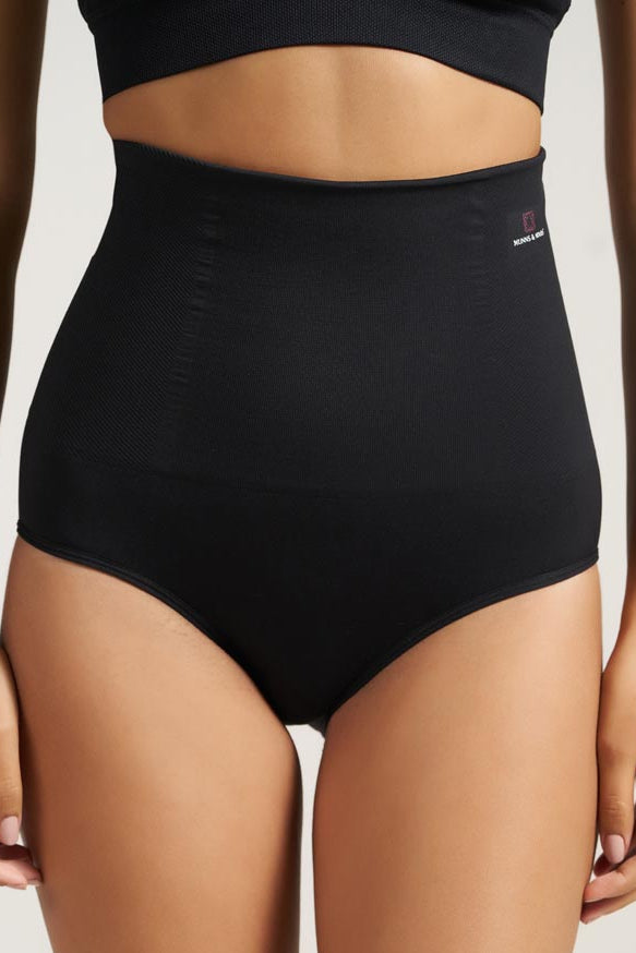 Munns & Mars Tummy Tucker Panty -  Black