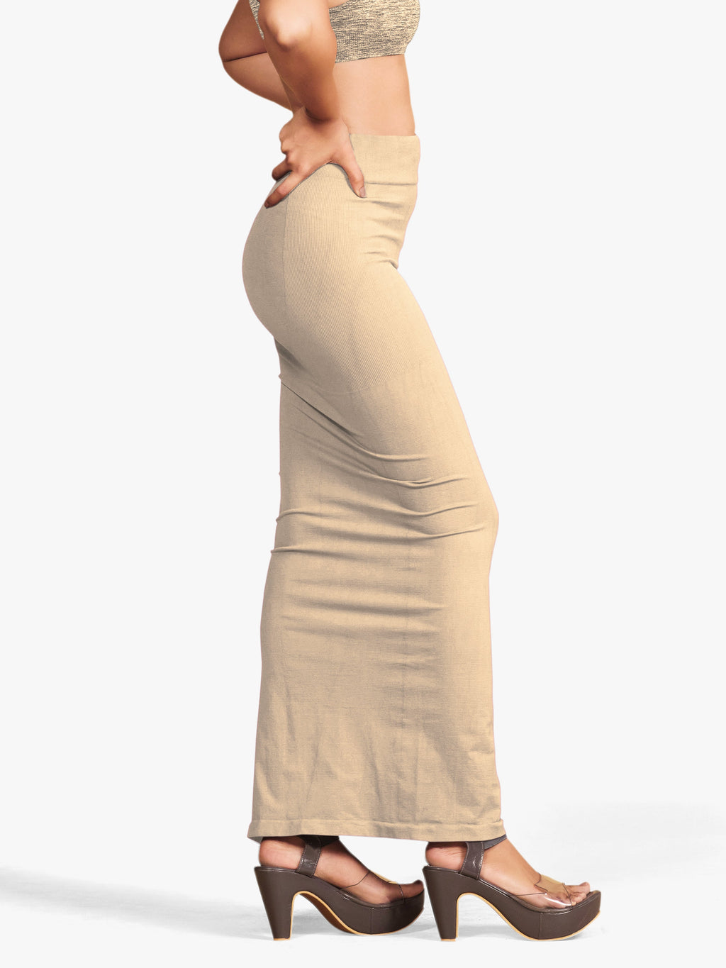 BEIGE Shapewear for Saree