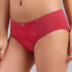 SOIE Woman - High Waist Full Coverage Lace Panty - Panty -for Women