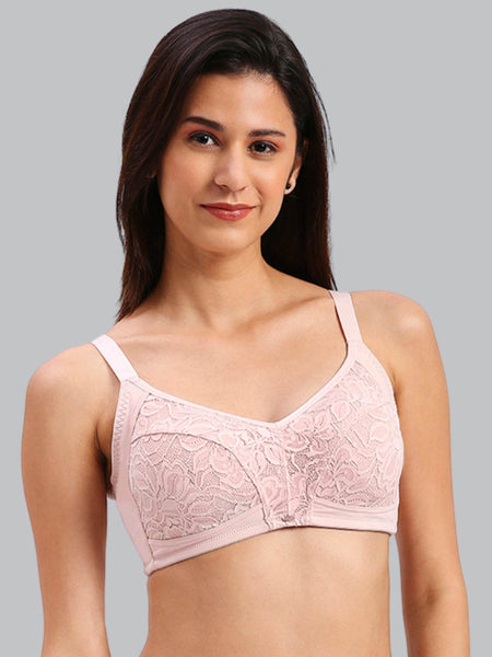SOIE Woman - Full Coverage Non Padded Non Wired Lacy Bra - -for Women