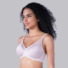 SOIE Woman - Ultra-Lightly Padded Non Wired Full Coverage Bra with Spacer Cups - Bra -for Women