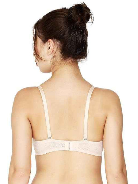 women Self Design Wired Lightly Padded Pushup Bra