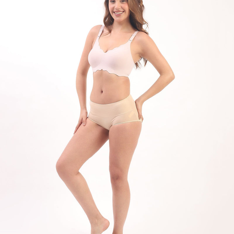 Sofia- Pink Seamless Wireless All Day Bra