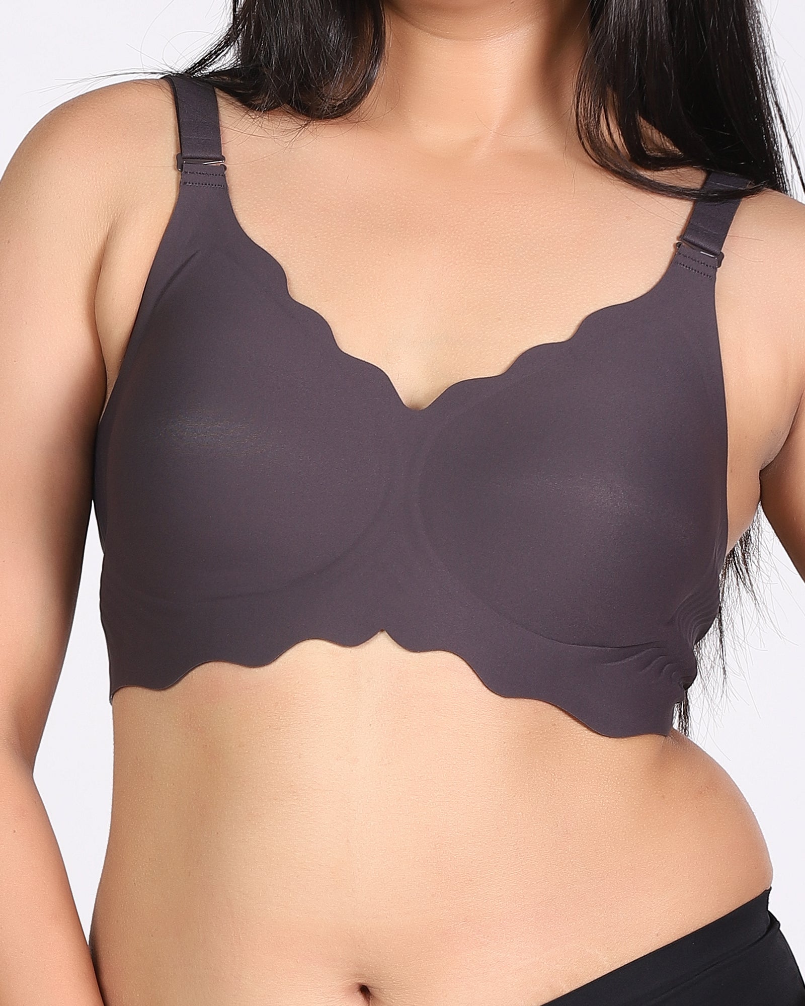 Sofia – Carbon Seamless Wireless All Day Bra