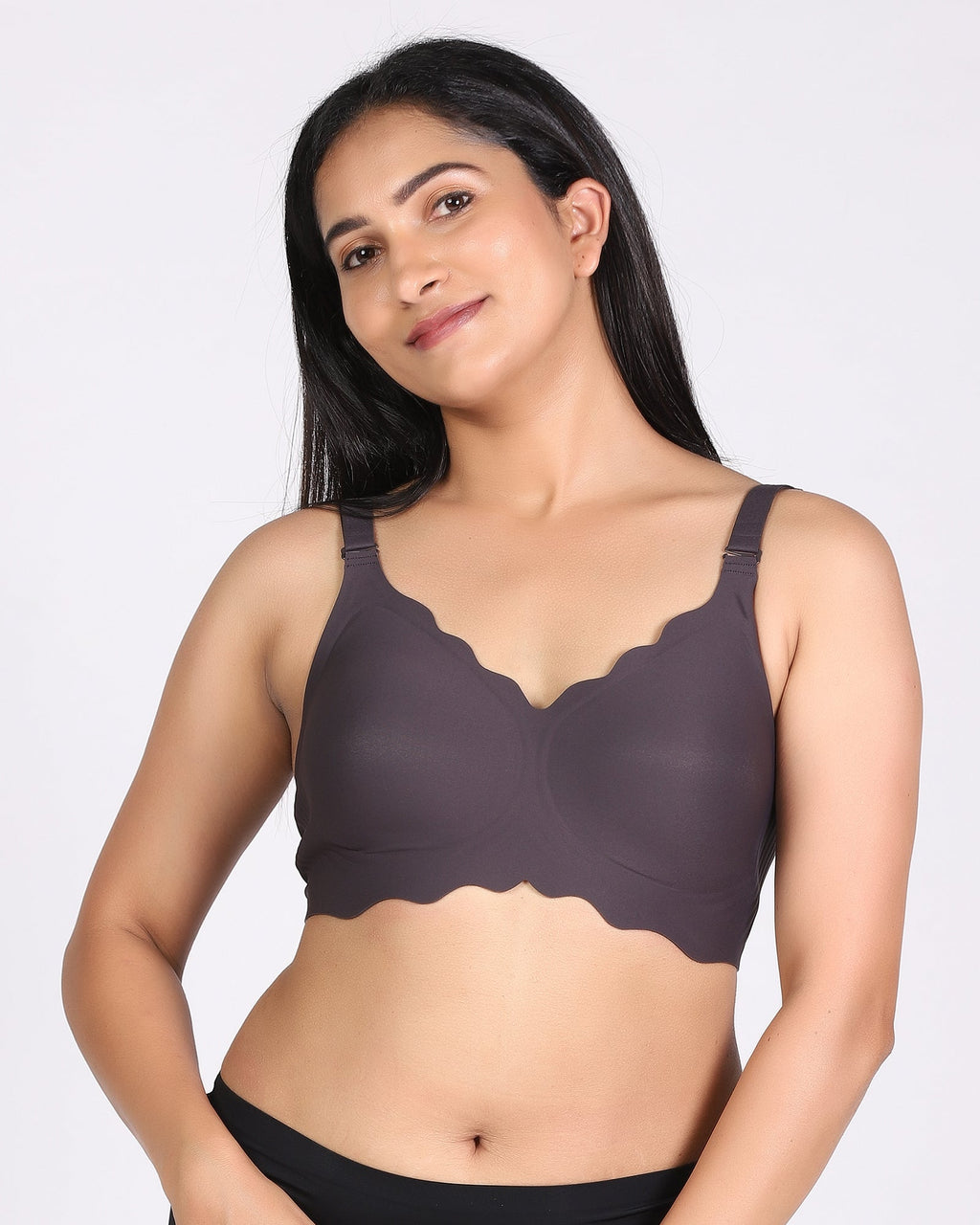 Sofia – Carbon Seamless Wireless All Day Bra