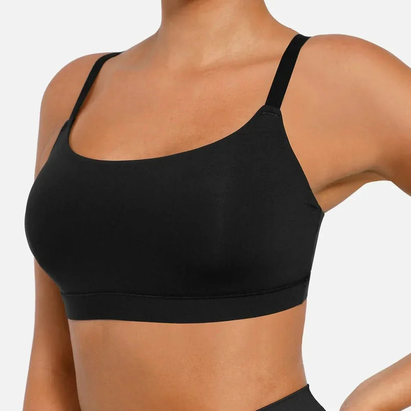 square neck bra
