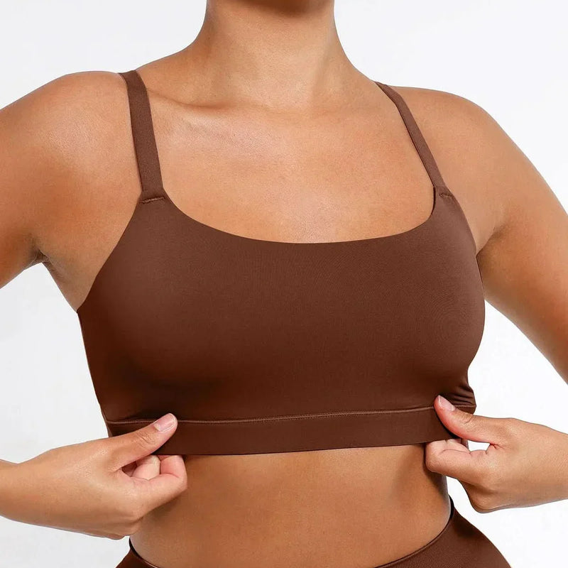 square neck bra
