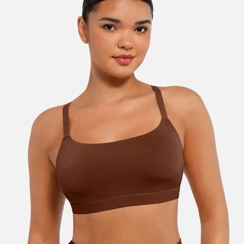 square neck bra