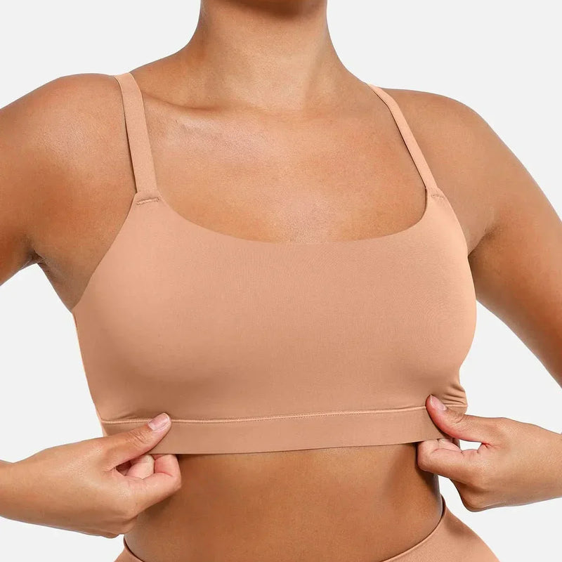 square neck bra
