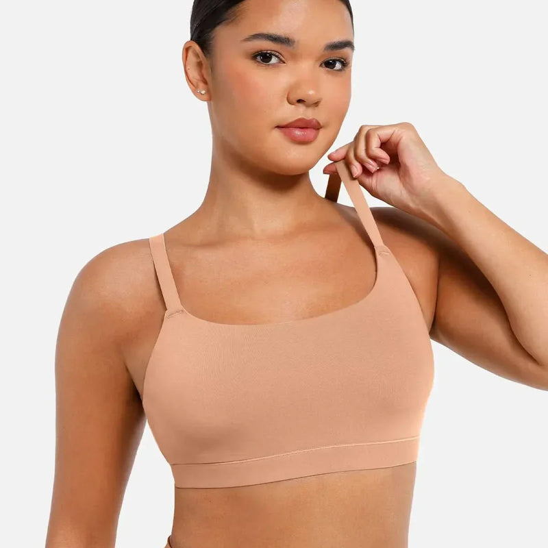 square neck bra