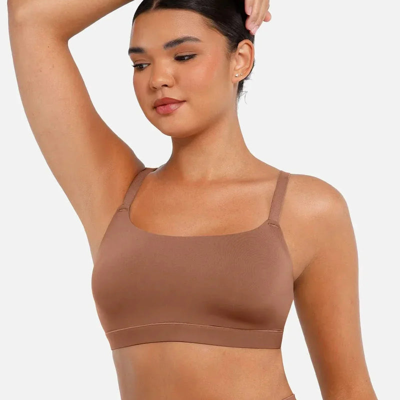 square neck bra