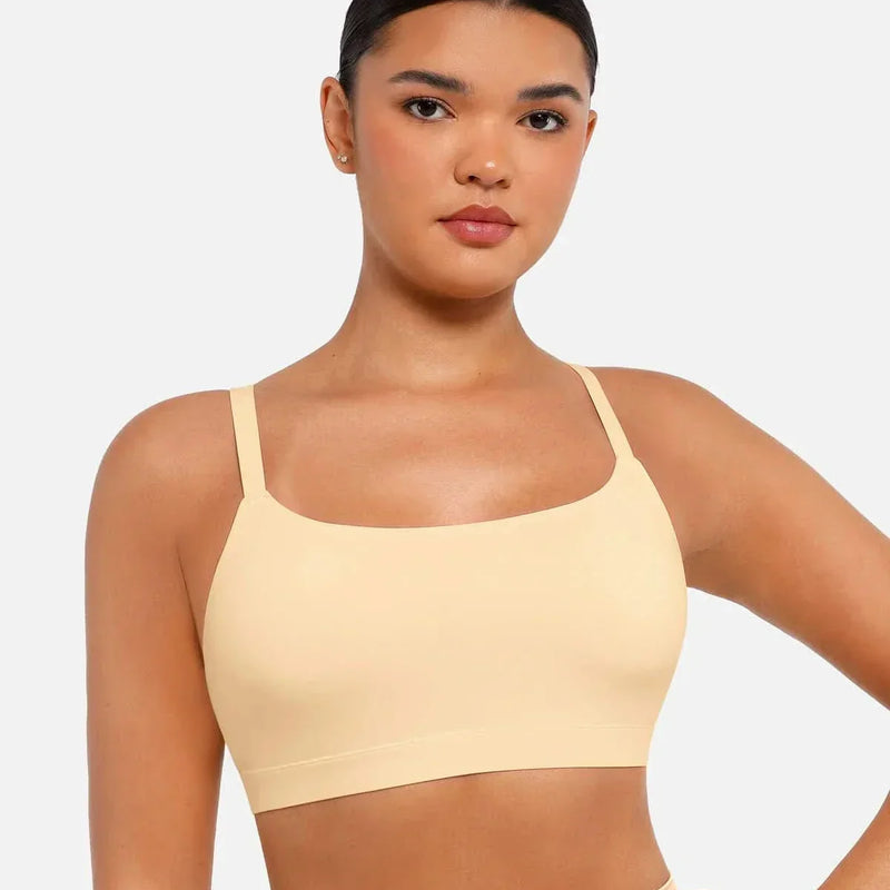 square neck bra