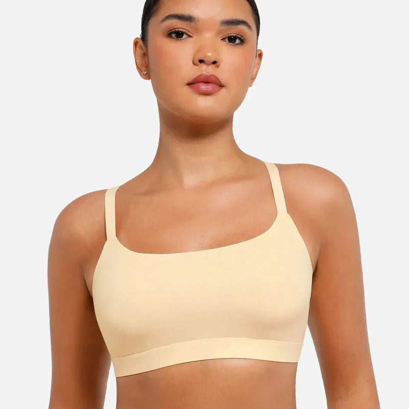 square neck bra