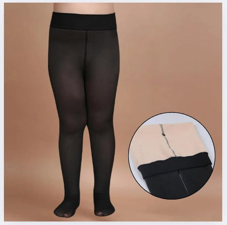 Brachy Kids Fleece Thermal Tights Stocking For Hot Winter