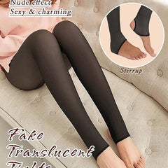 Brachy Kids Winter WarmThermal Tights Leggings Footed Stockings