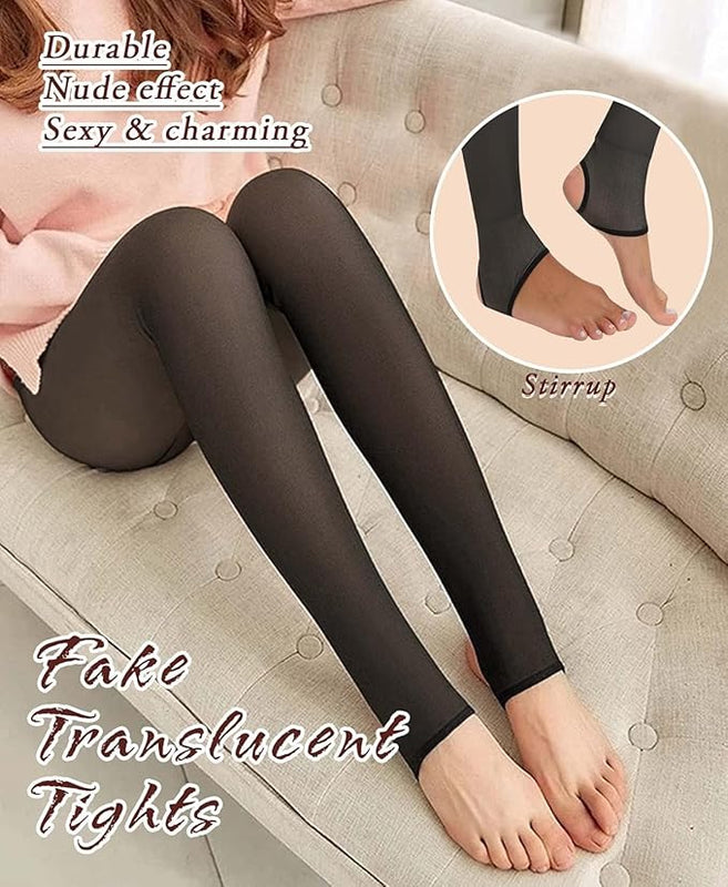 Brachy Kids Winter WarmThermal Tights Leggings Footed Stockings