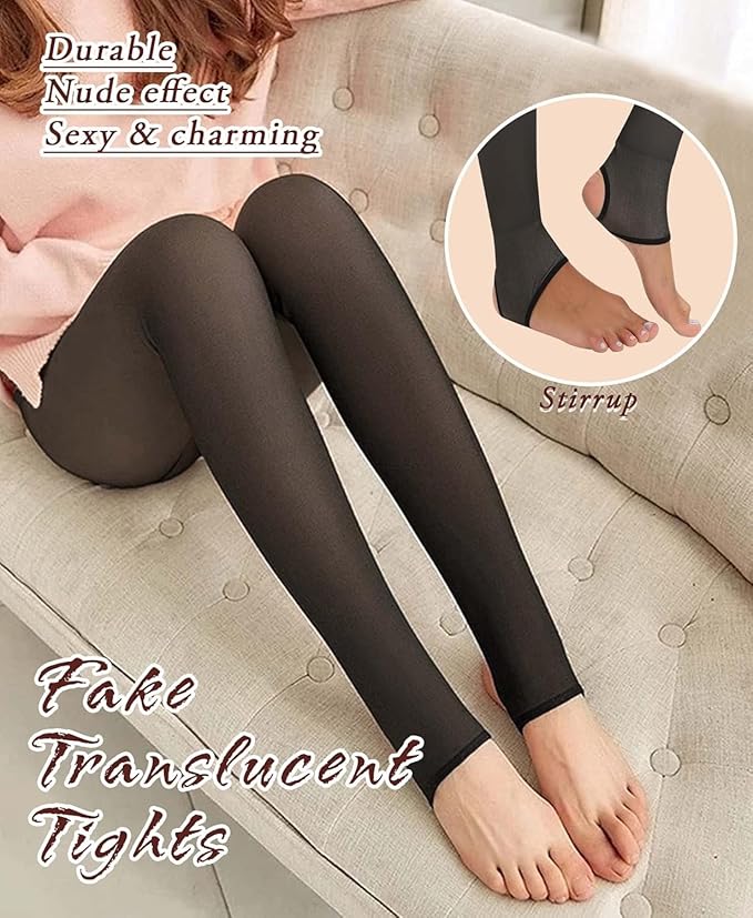 Brachy Kids Winter WarmThermal Tights Leggings Footed Stockings