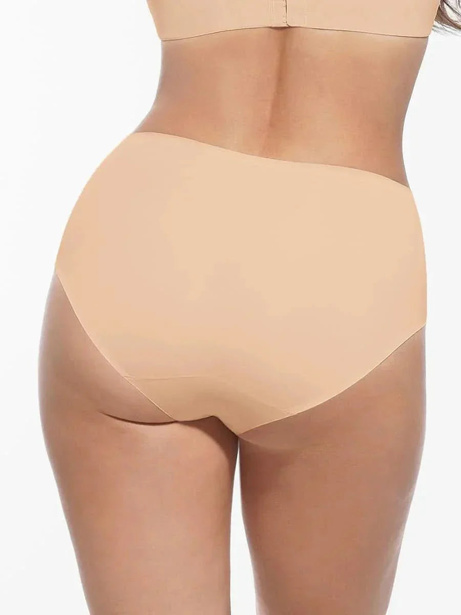 Mid-Waist Brief Panties