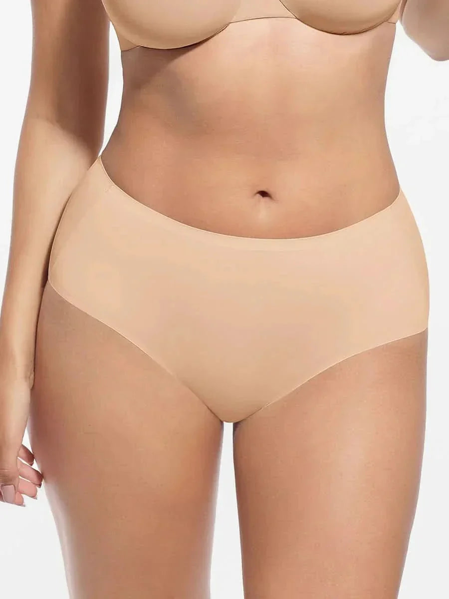 Mid-Waist Brief Panties