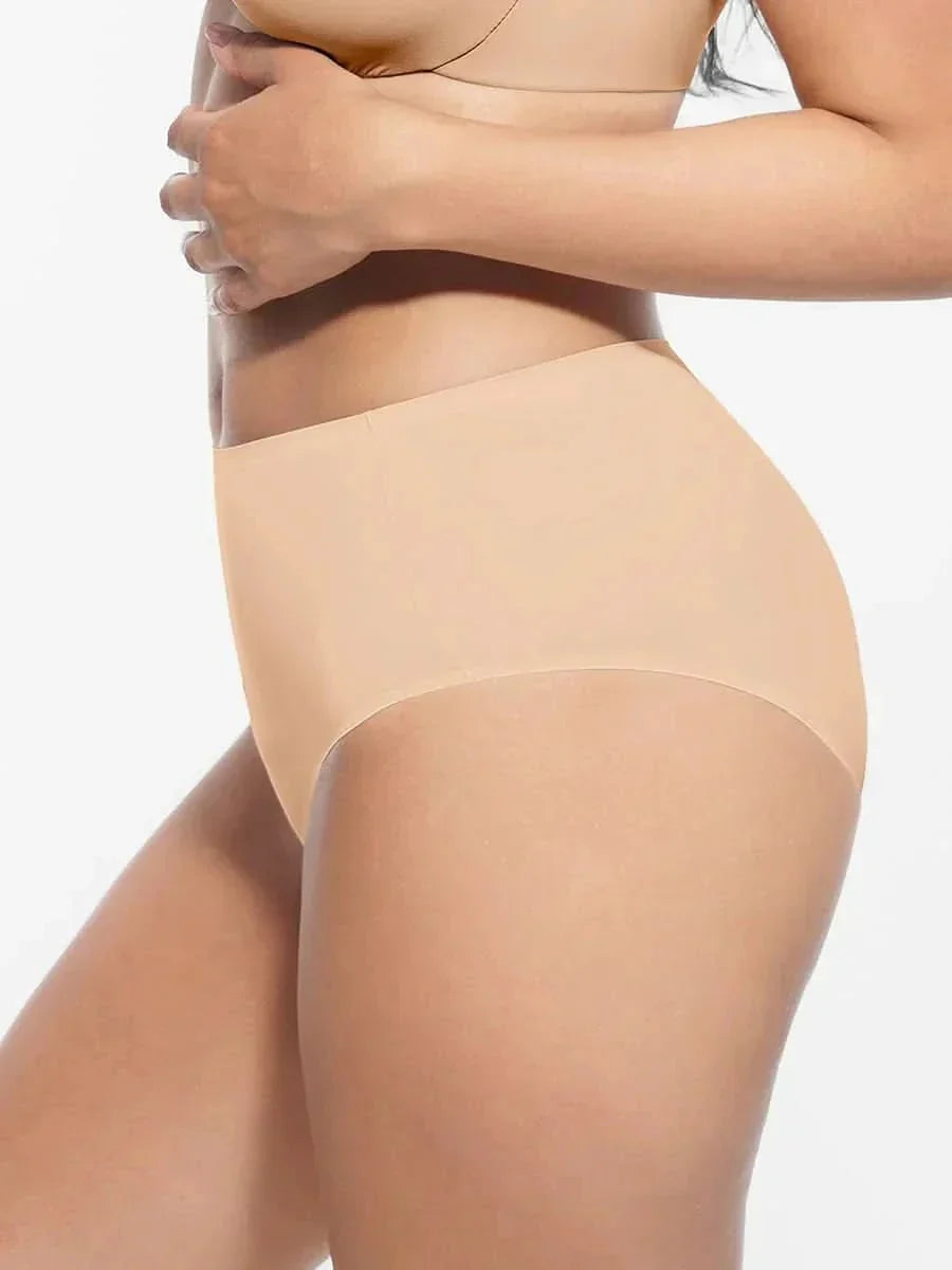 Mid-Waist Brief Panties