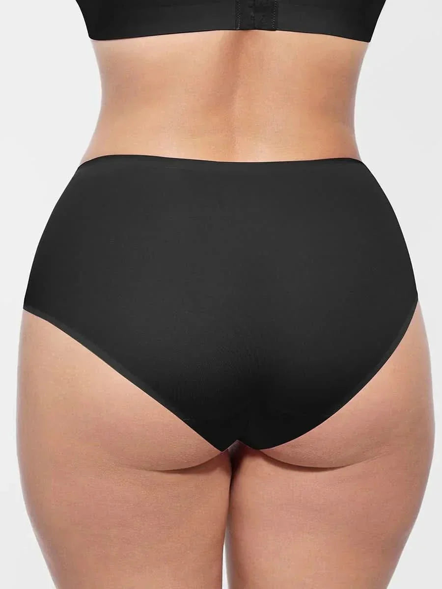 Mid-Waist Brief Panties
