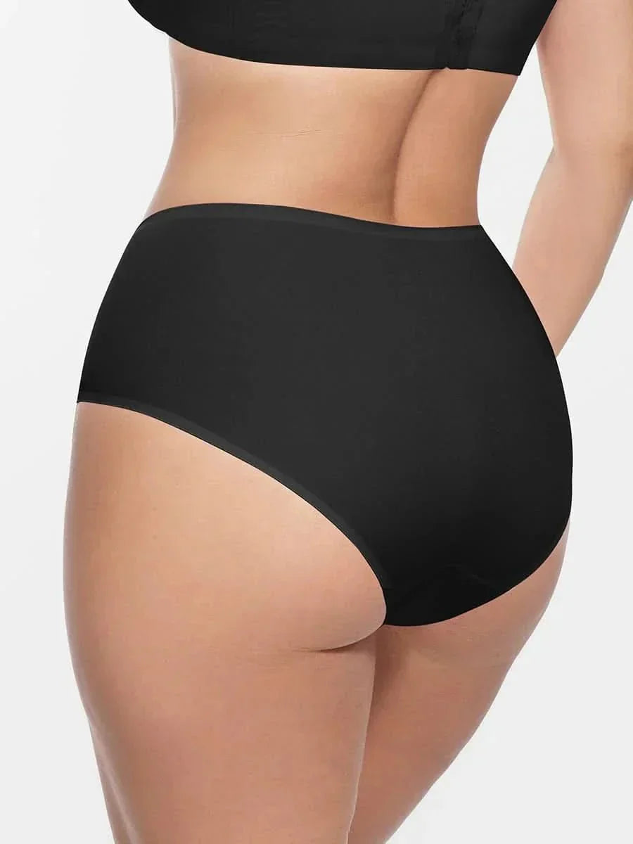 Mid-Waist Brief Panties