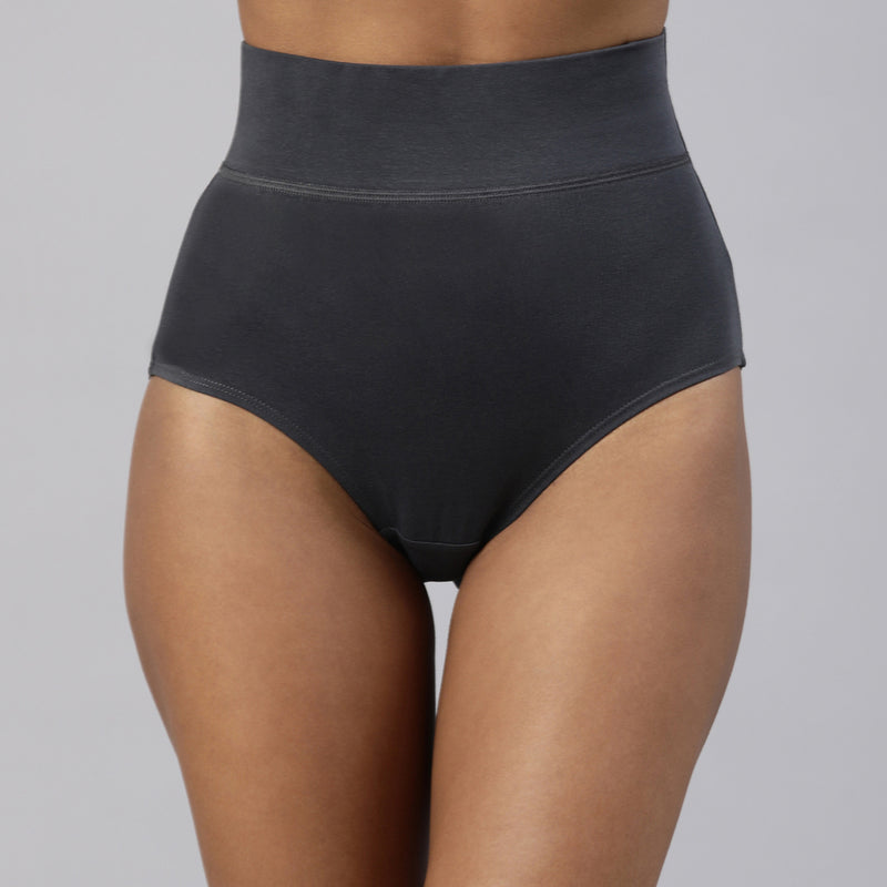 Women’s Pure Cotton High-Rise Tummy Control Panty | Soft Breathable Skin-Friendly Full Coverage Shapewear | Everyday Comfort | Pack of 2