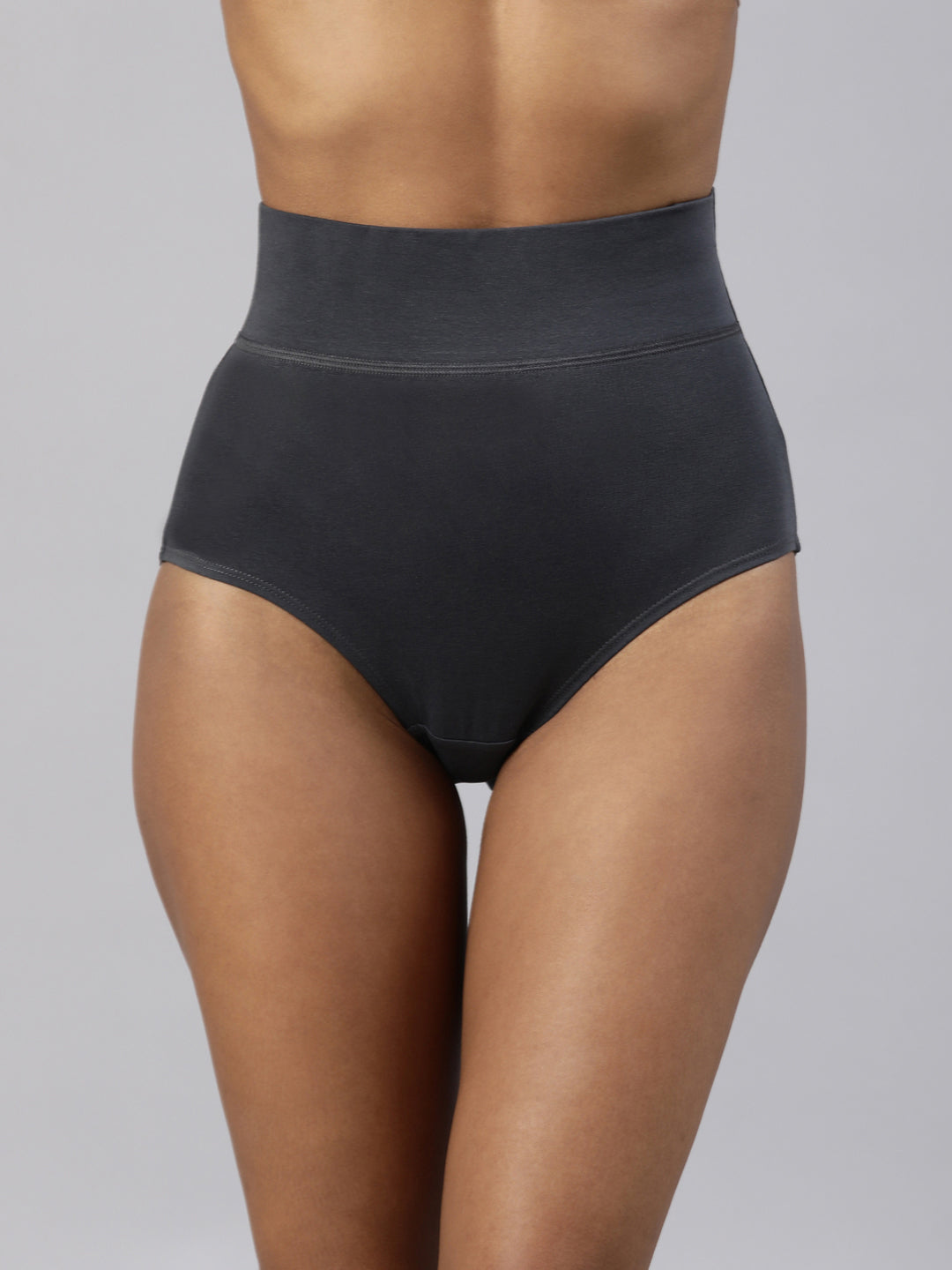 Women’s Pure Cotton High-Rise Tummy Control Panty | Soft Breathable Skin-Friendly Full Coverage Shapewear | Everyday Comfort | Pack of 2