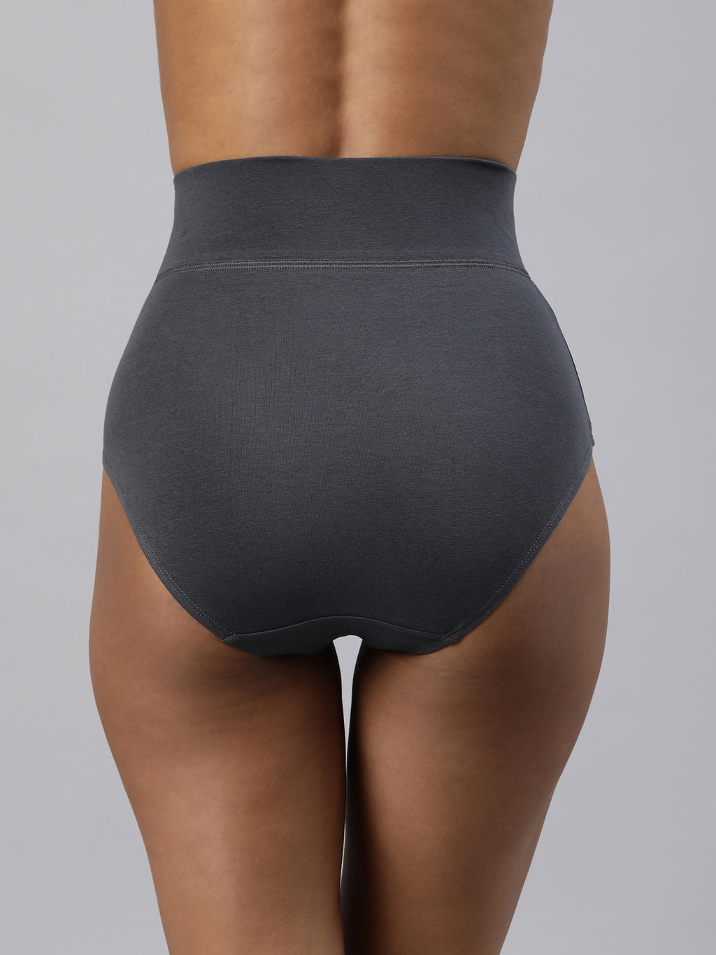Women’s Pure Cotton High-Rise Tummy Control Panty | Soft Breathable Skin-Friendly Full Coverage Shapewear | Everyday Comfort | Pack of 2