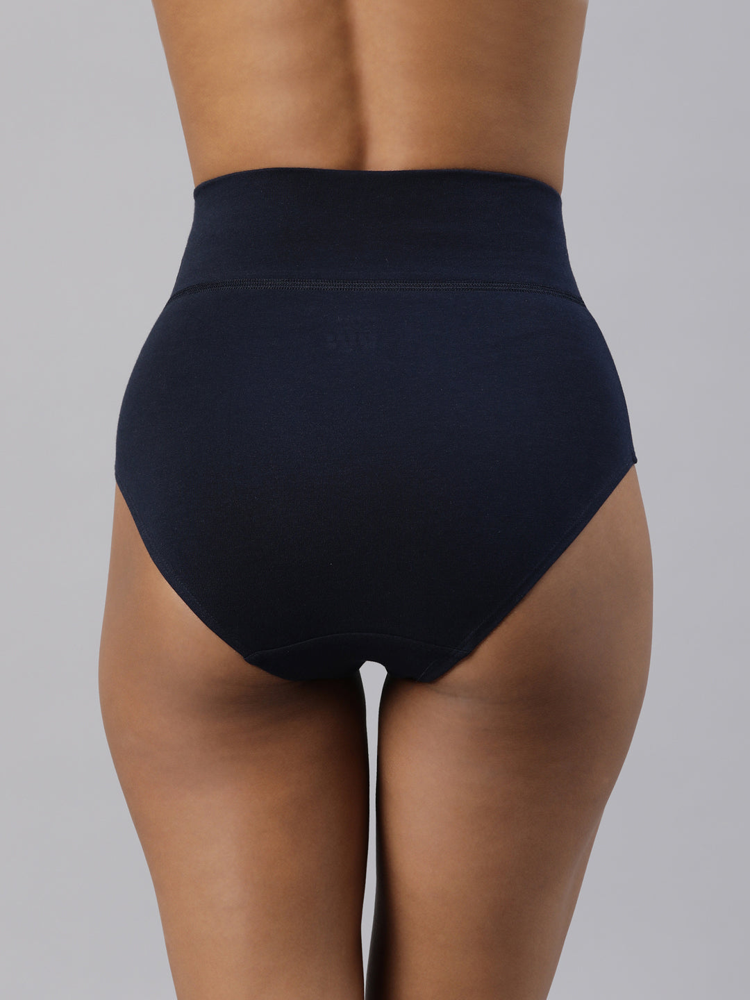 Women’s Pure Cotton High-Rise Tummy Control Panty | Soft Breathable Skin-Friendly Full Coverage Shapewear | Everyday Comfort | Pack of 2