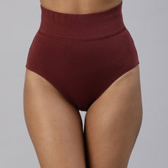Women’s Pure Cotton High-Rise Tummy Control Panty | Soft Breathable Skin-Friendly Full Coverage Shapewear | Everyday Comfort | Pack of 2