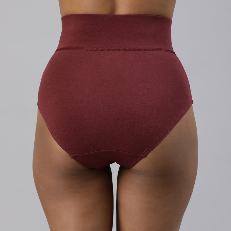 Women’s Pure Cotton High-Rise Tummy Control Panty | Soft Breathable Skin-Friendly Full Coverage Shapewear | Everyday Comfort | Pack of 2