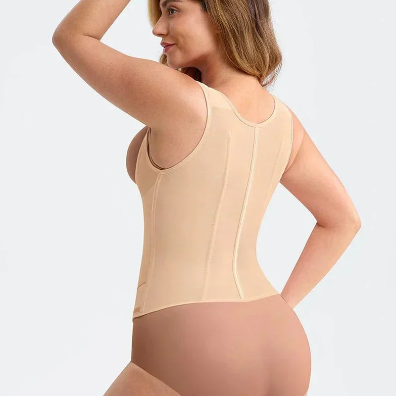 Waist Cincher Tank Top with Adjustable Strap