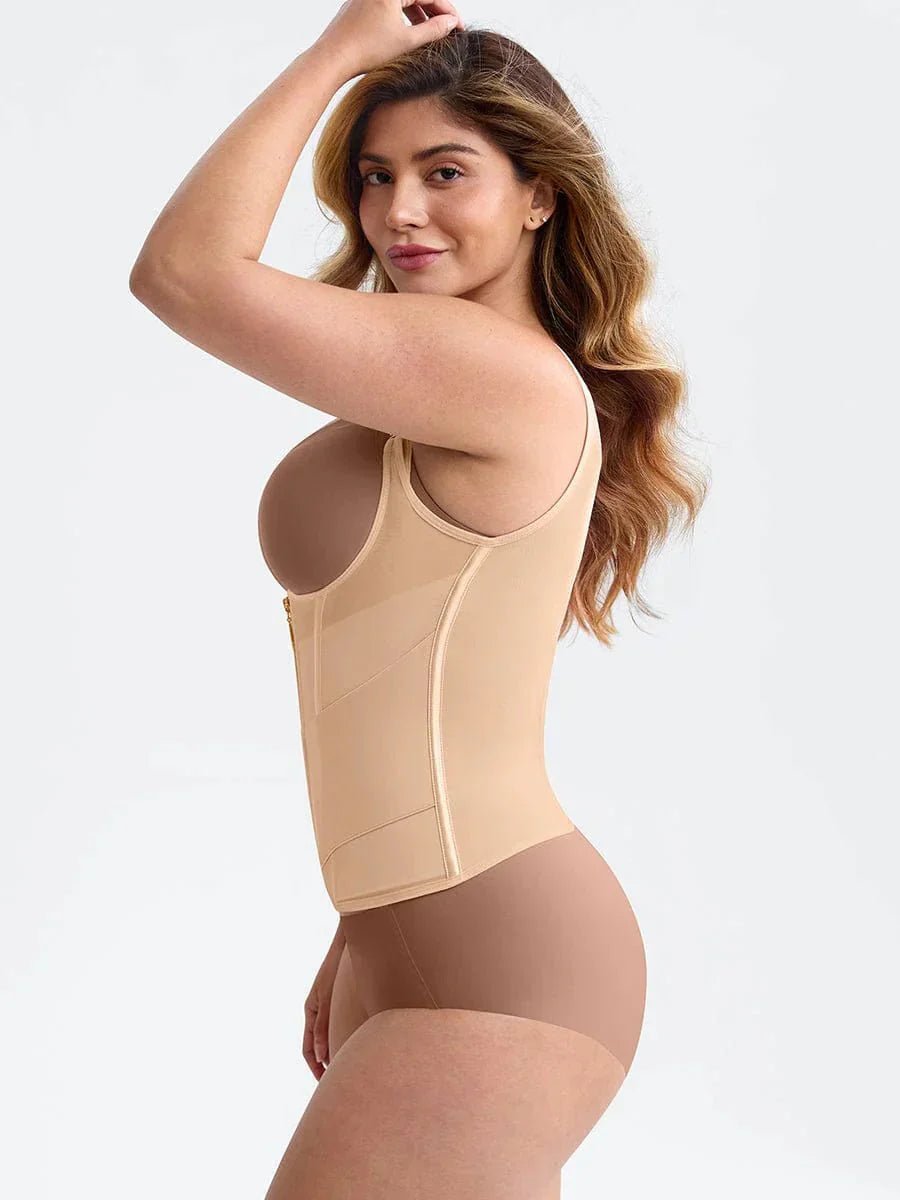 Waist Cincher Tank Top with Adjustable Strap