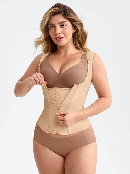 Waist Cincher Tank Top with Adjustable Strap