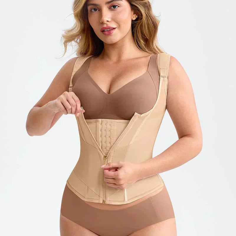 Waist Cincher Tank Top with Adjustable Strap