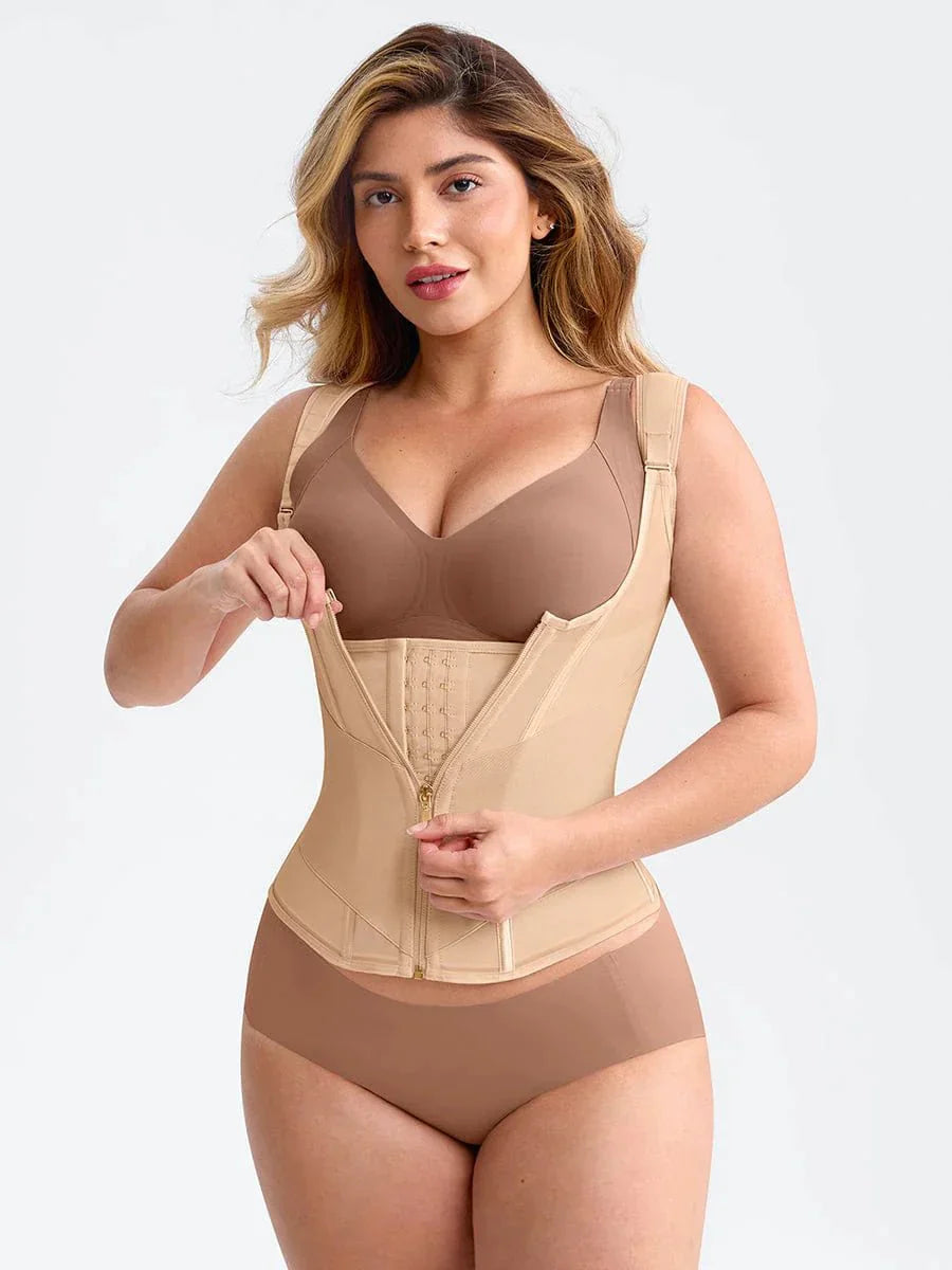 Waist Cincher Tank Top with Adjustable Strap